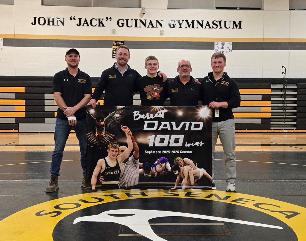 South Seneca's Barrett David gets win #100