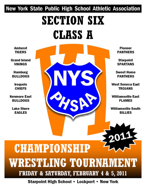 NYSPHSAA Section VI Class A Championship Wrestling Tournament