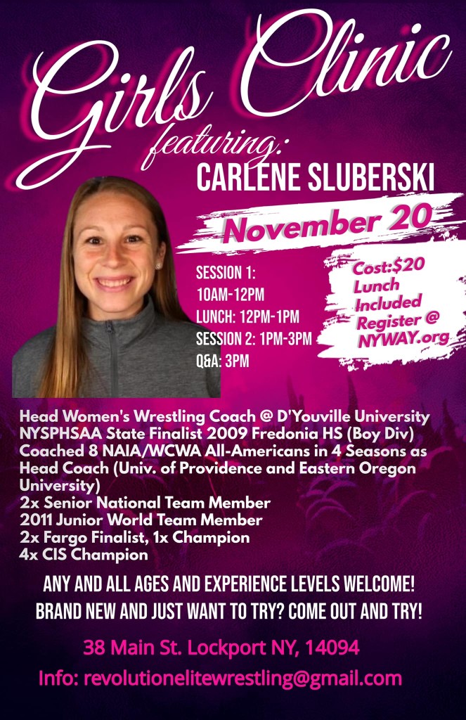 Revolution Elite Wrestling Clinic