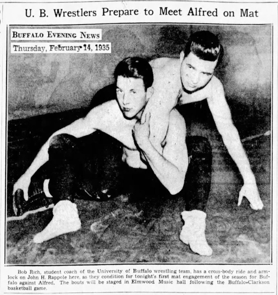 U. B. Wrestlers Prepare to Meet Alfred on Mat