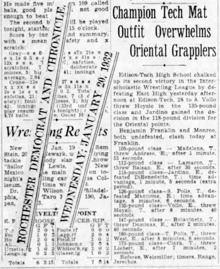 Champion Tech Mat Outfit Overwhelms Oriental Grapplers