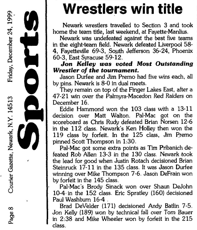 Newark remains on top of FLE