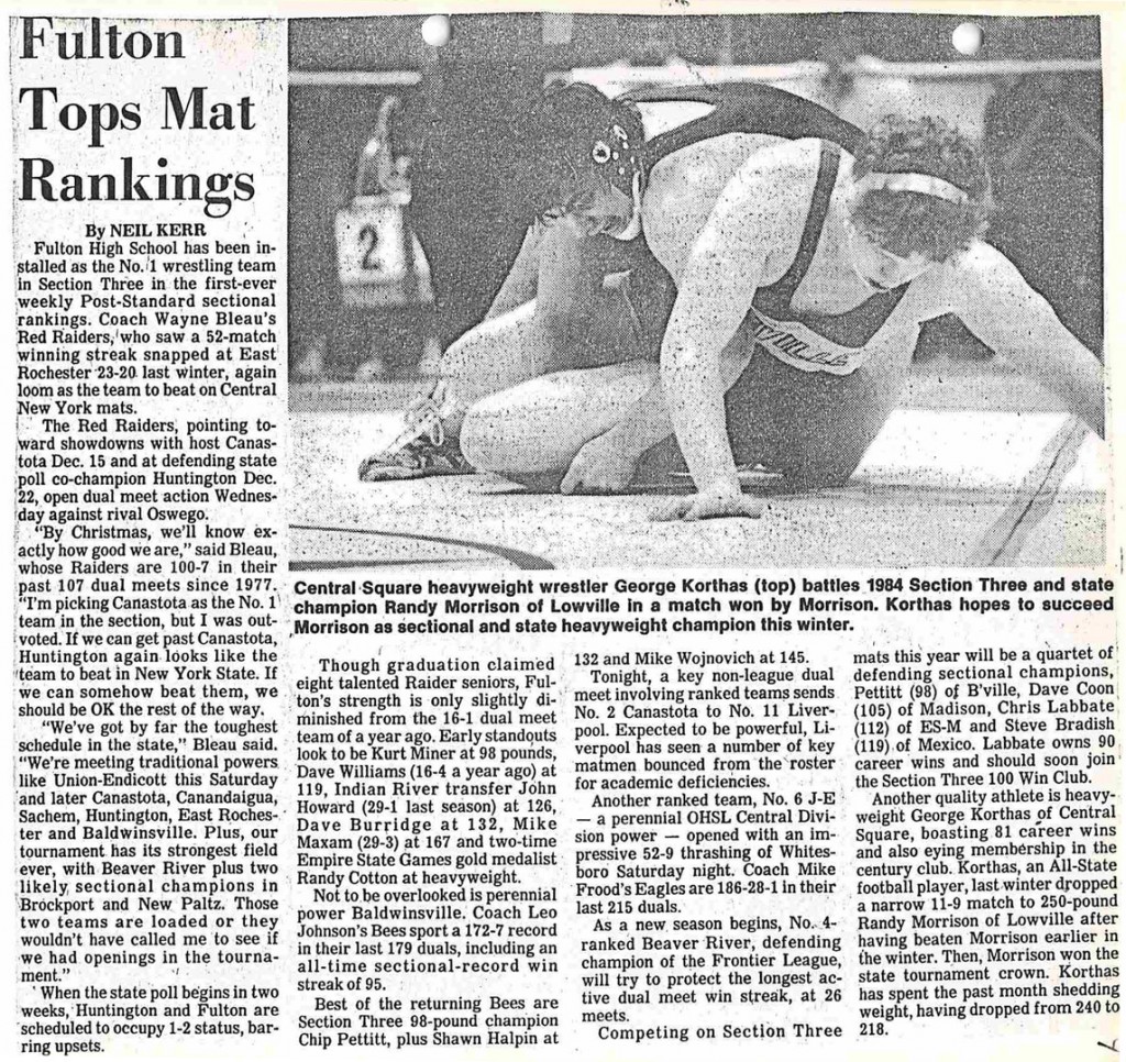 Fulton Tops Mat Rankings