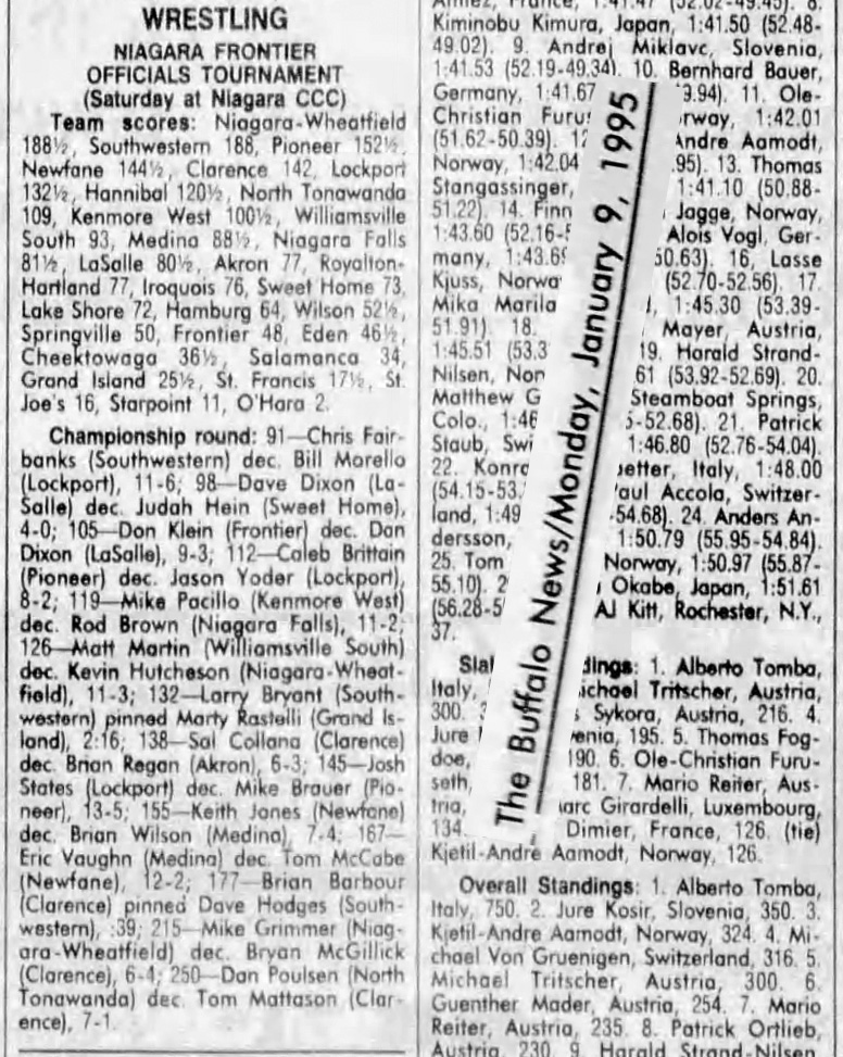 Niagara Frontier Officials Tournament