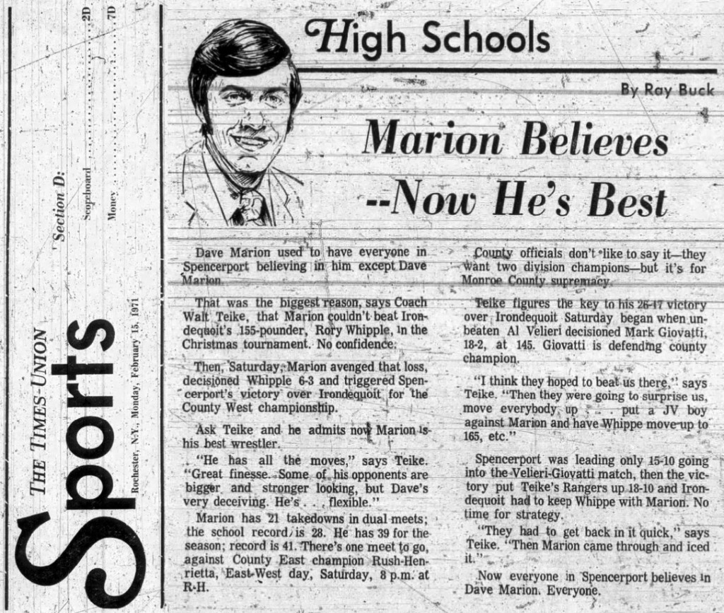 Marion Believes -- Now He's Best