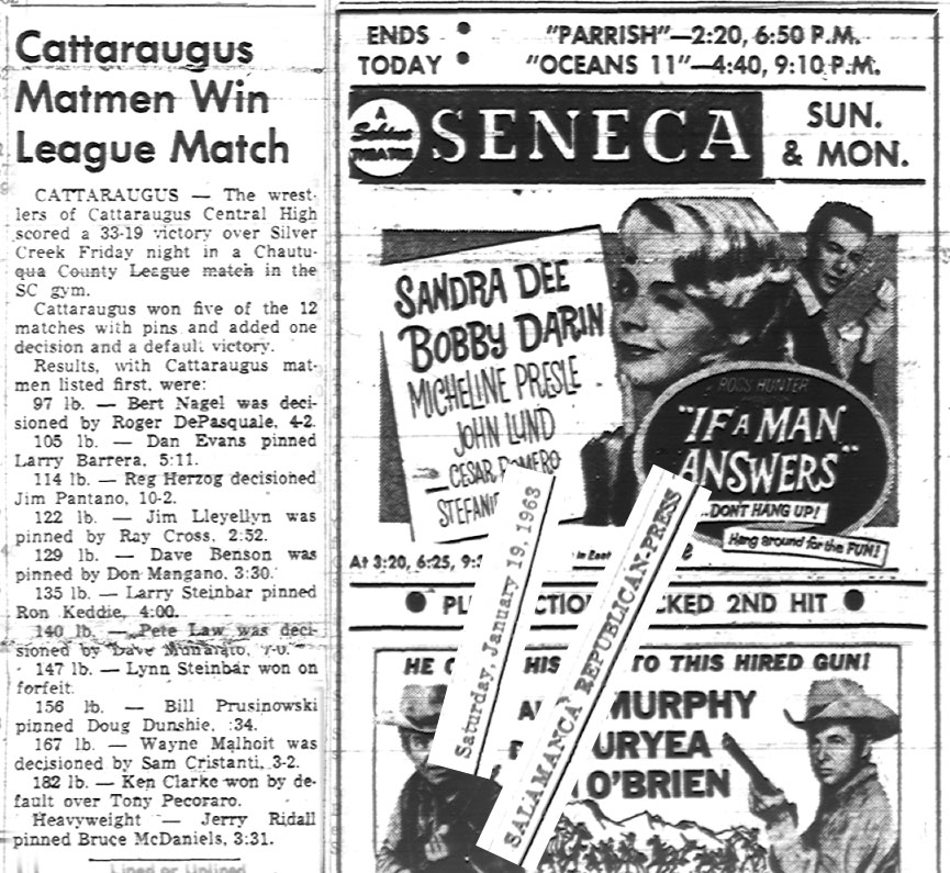 Cattaraugus Matmen Win League Match