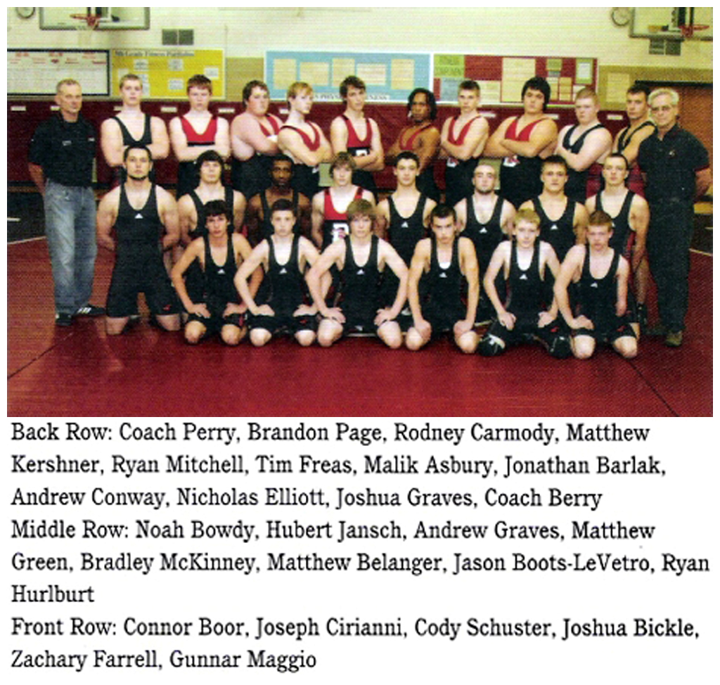 2010-11 Dansville Mustangs Wrestling Team