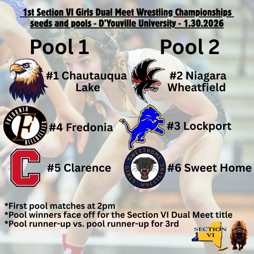 Section VI Girls Duals + SEEDS, POOLS