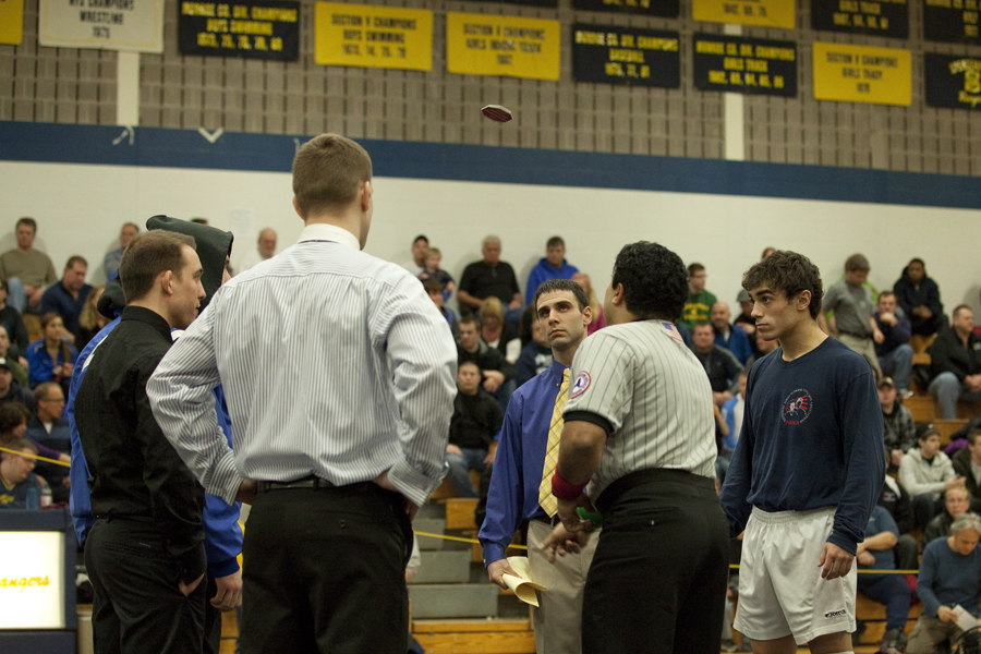 THE COIN TOSS . . . A decisive moment.....?