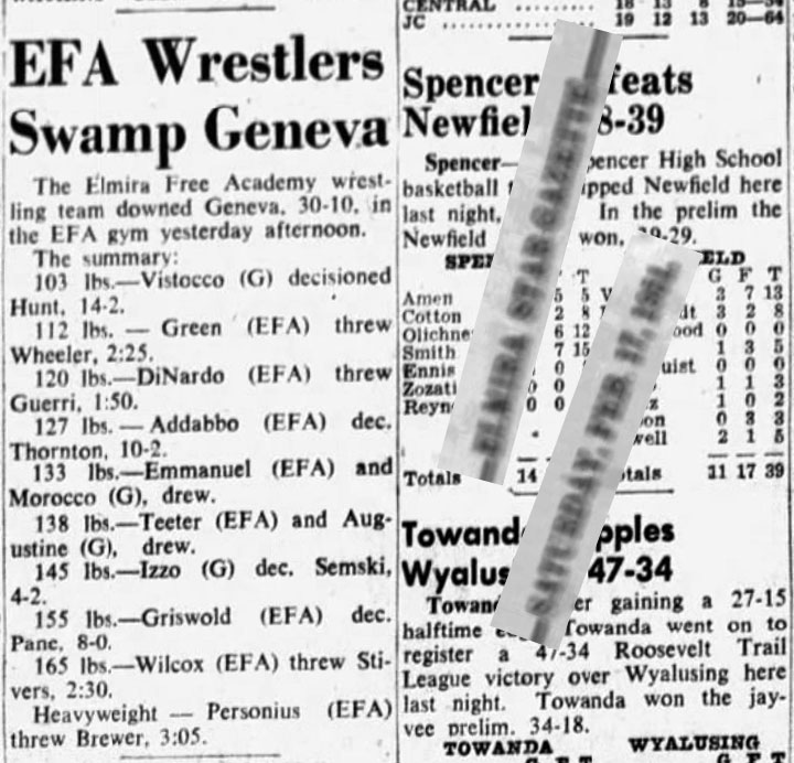 EFA Wrestlers Swamp Geneva