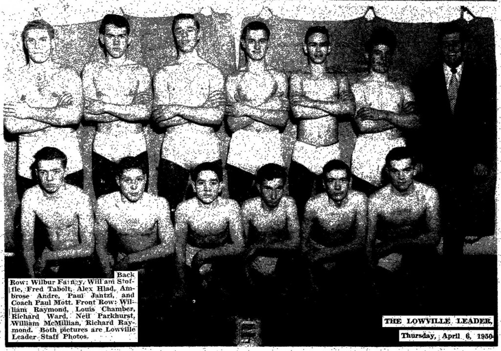 1949-1950 Lowville Red Raiders