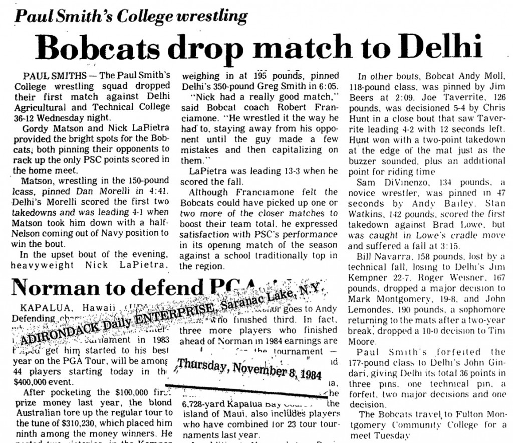 Bobcats drop match to Delhi