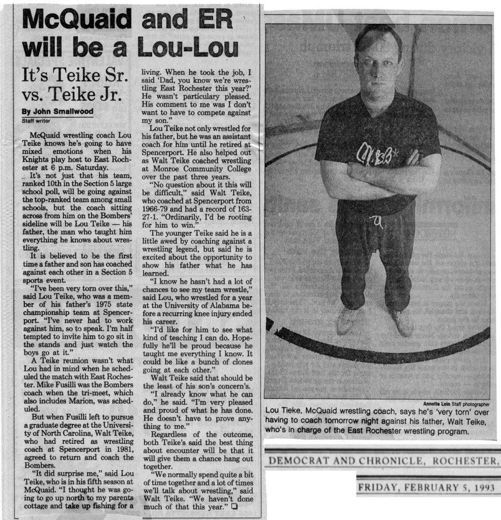 McQuaid and ER will be a Lou-Lou