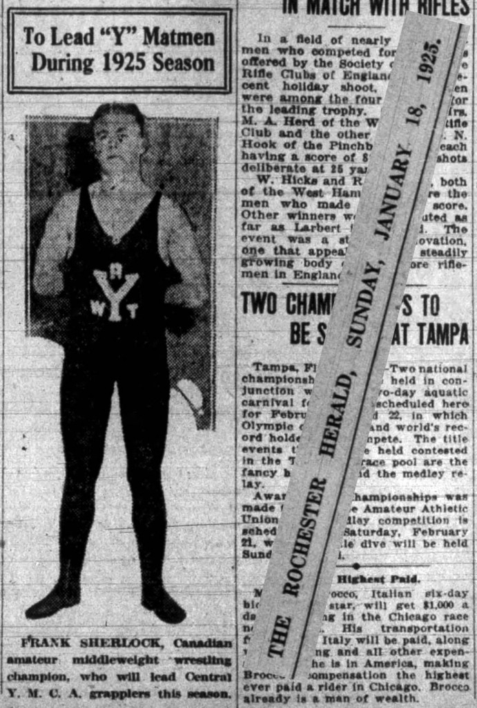 To Lead 'Y' Matmen During 1925 Season