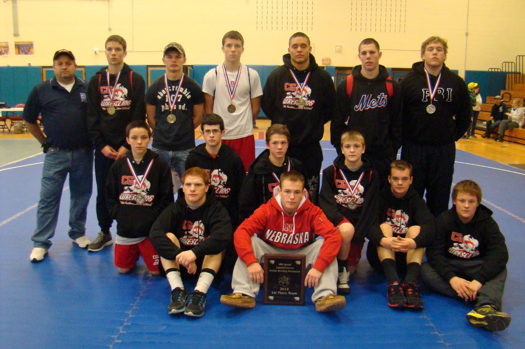2012 C-S Holiday Duals Champions - Canisteo-Greenwood
